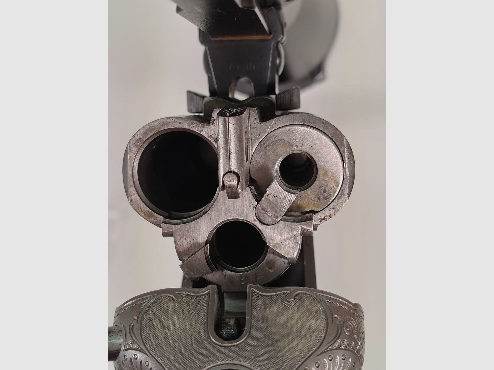Sauer & Sohn Drilling 7x57 R / 16/70 z lufą wymienną .22 Hornet i Swarovski Habicht 2,5–10x56, zdjęcie 5 z 9