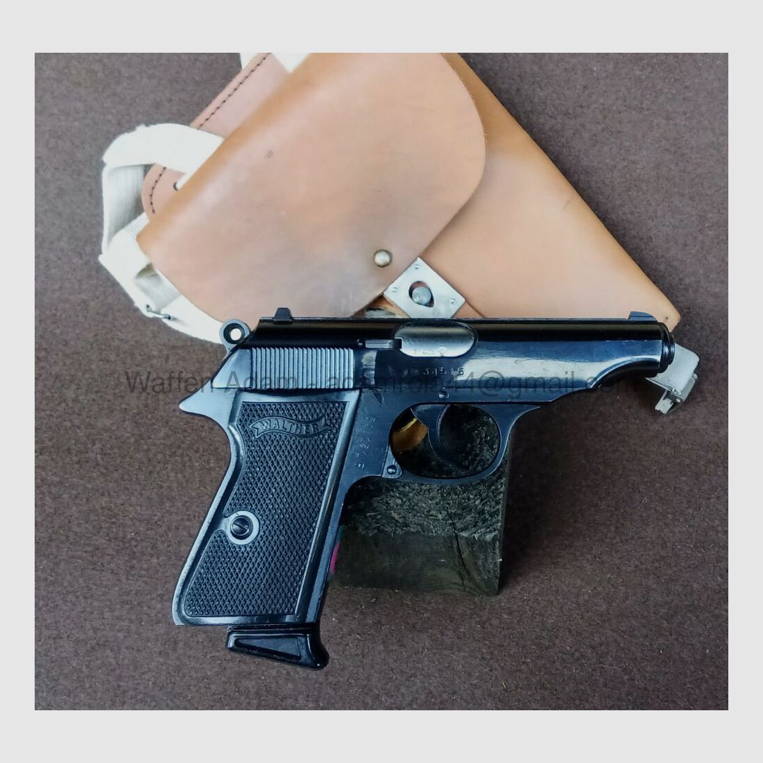 Walther PP police pistol