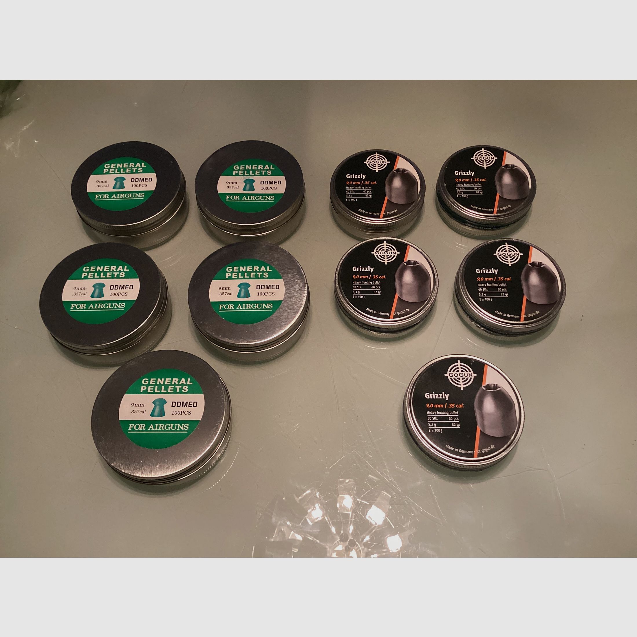 9mm Diabolos and slugs for Aea Hp Max and Max 2 etc………