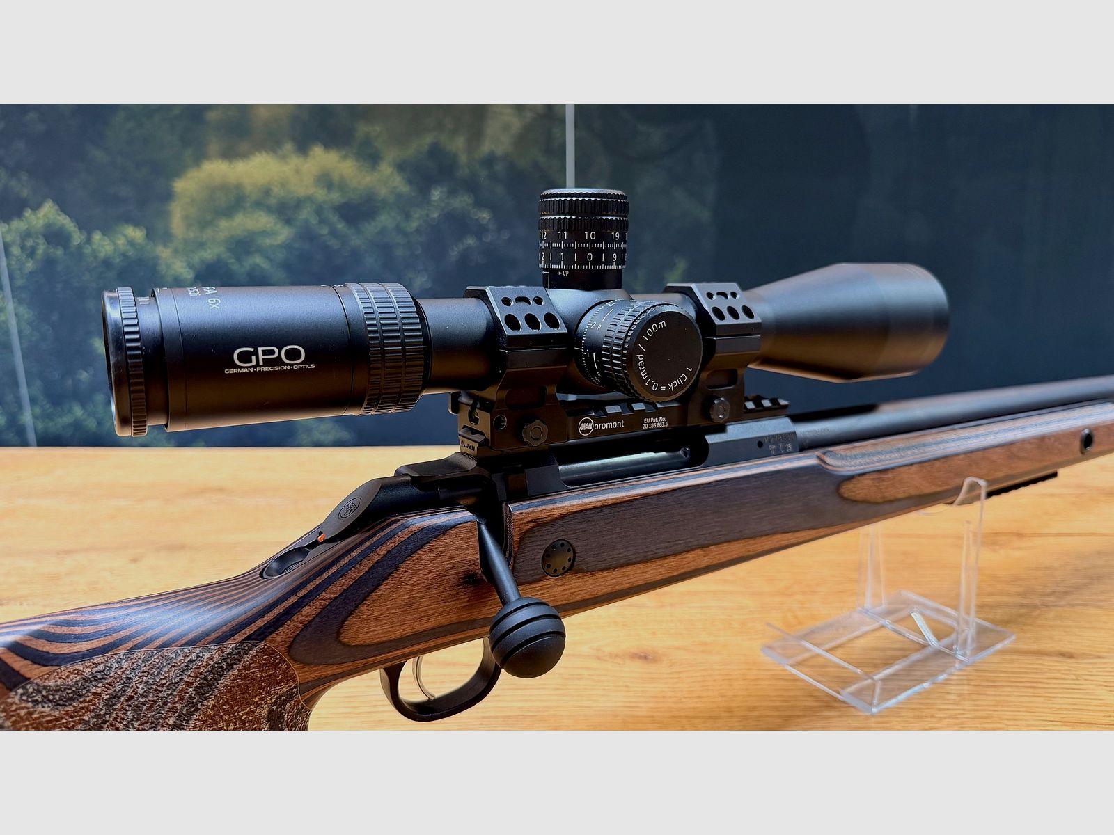 CZ 600+ Range / .308Win / inkl. GPO Spectra 6x 4,5-27x50i & MAK Blockmontage mit Vertikalhebel & Gunwerks Elevate Bipod