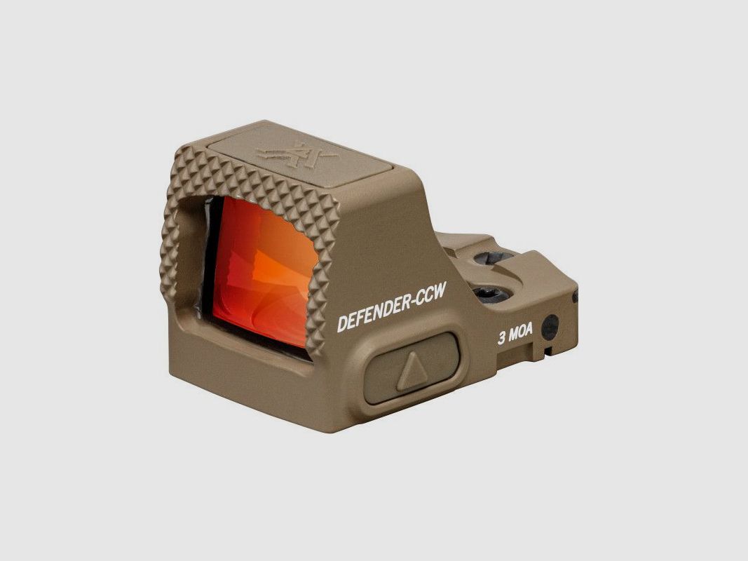 VORTEX DEFENDER CCW TAN 3MOA