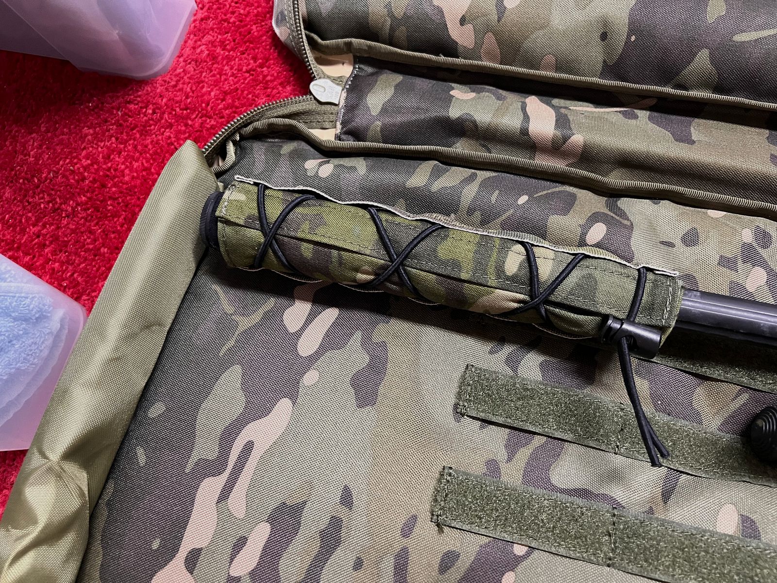 Gamo Zombie 4,5mm Luftgewehr mit Tasche und Zubehör in Oliv 