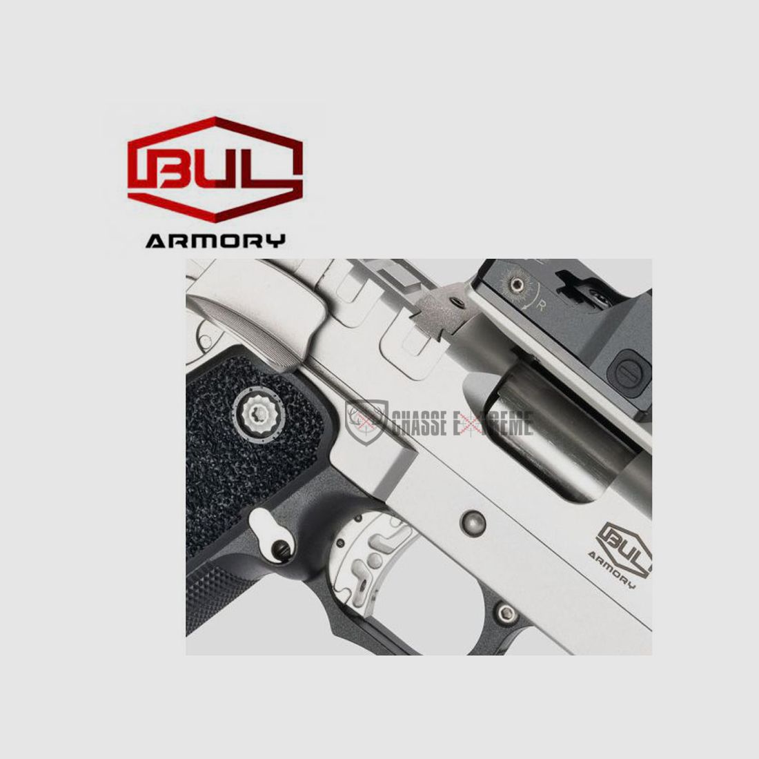 Pistolet BUL SAS II UR-F Silver Cal 9mm, image 4 sur 5