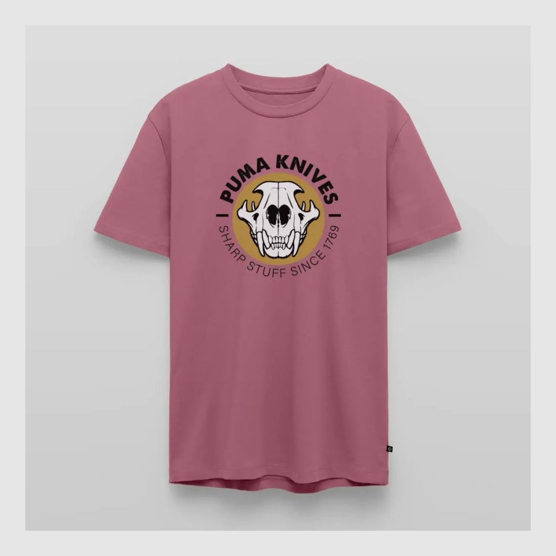 PUMA Men’s Premium T-Shirt "Skull Frontal Sharp Stuff"