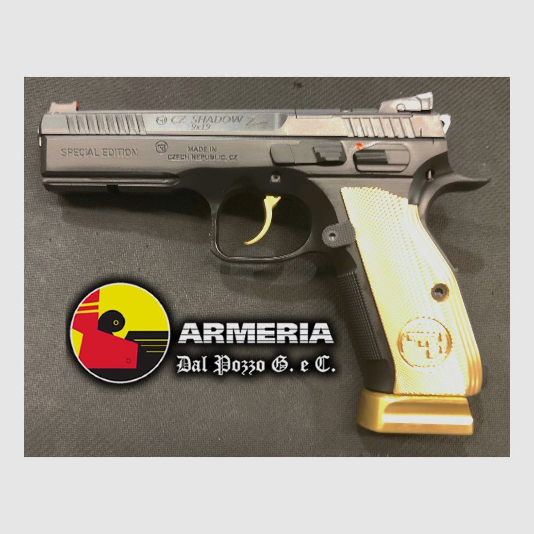 CZ SHADOW II GOLDDIGGER OR SPECIAL EDITION CAL. 9×19, immagine 2 di 2