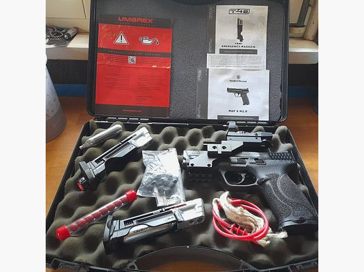 Umarex Smith & Wesson M&P9 M2.0 mit 2 TPM Magazinen im Koffer Set