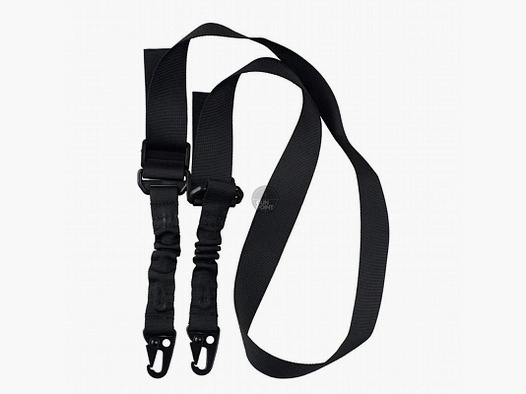 OpTacs - Two Point Multi-Tactical Sling - verstellbarer Gewehrriemen Schwarz