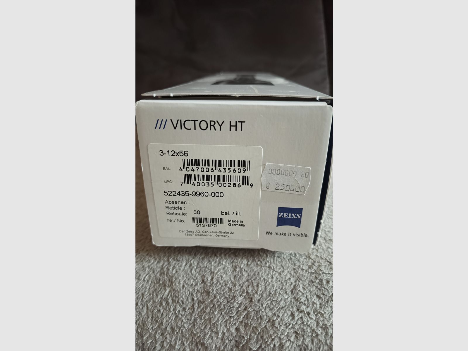 Zeiss Victory HT 3- 12 x 56
