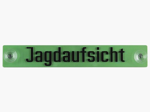 Fritzmann Hinweisschild - Jagdaufsicht