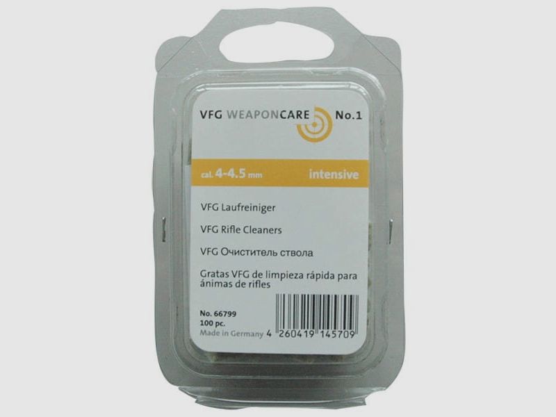 VFG Laufreiniger Intensive für Kal. 4 - 4,5 mm