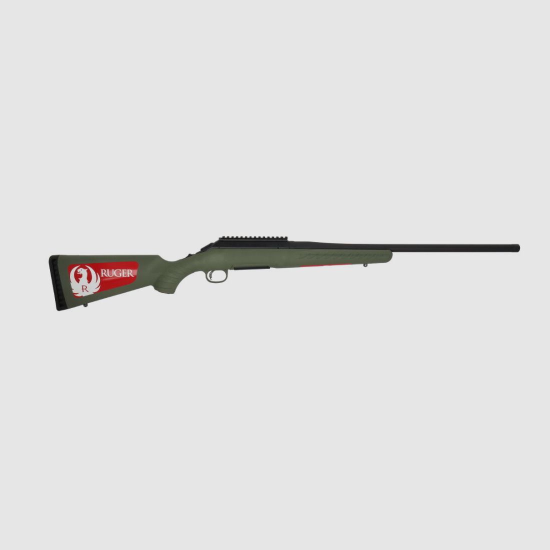 Ruger	 American Rifle Predator LINKS Repetierer / LL 56cm / Laufgewinde / moos grün