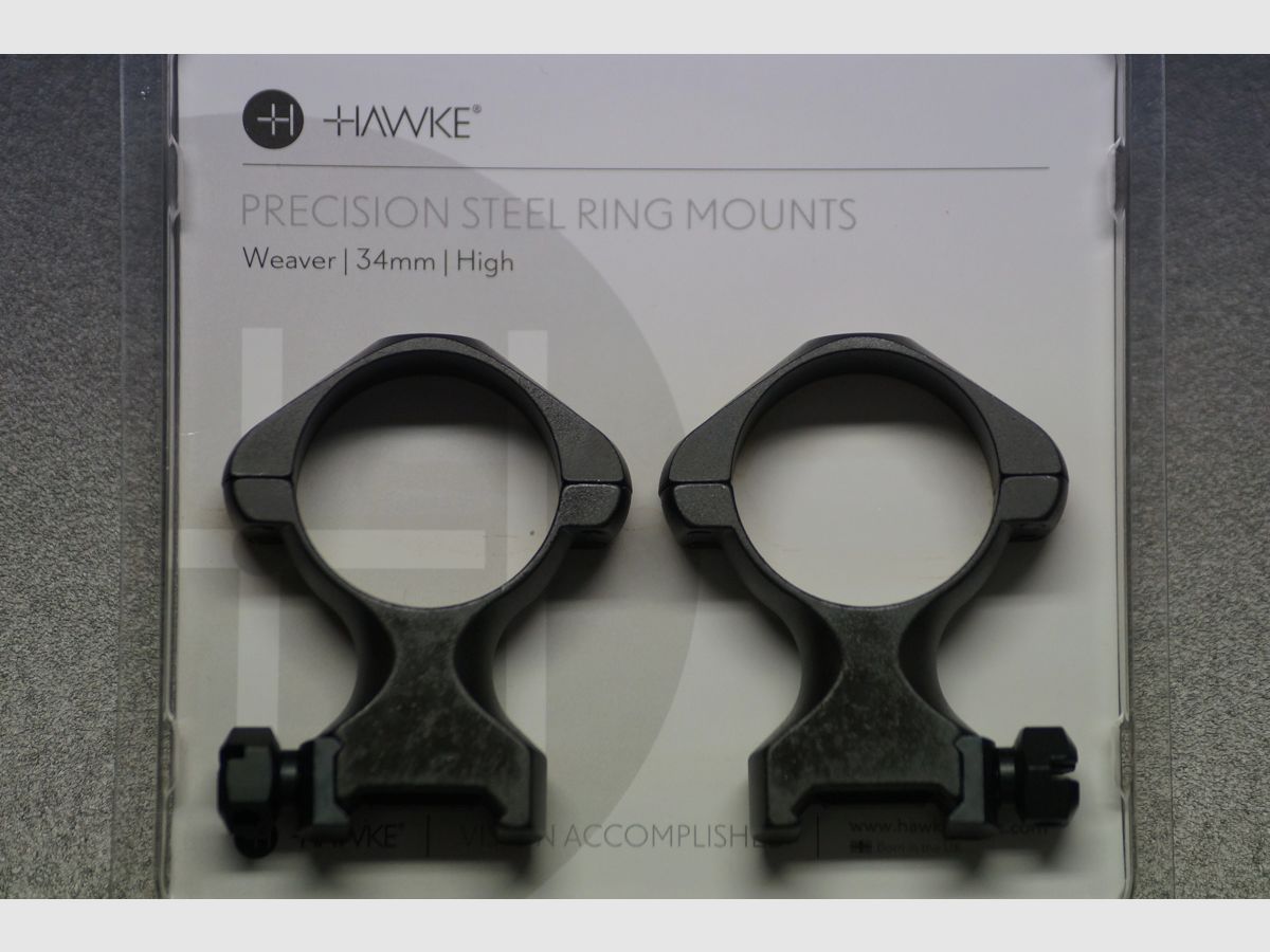 Hawke Montage 34mm High Stahl, Bild 1 von 3