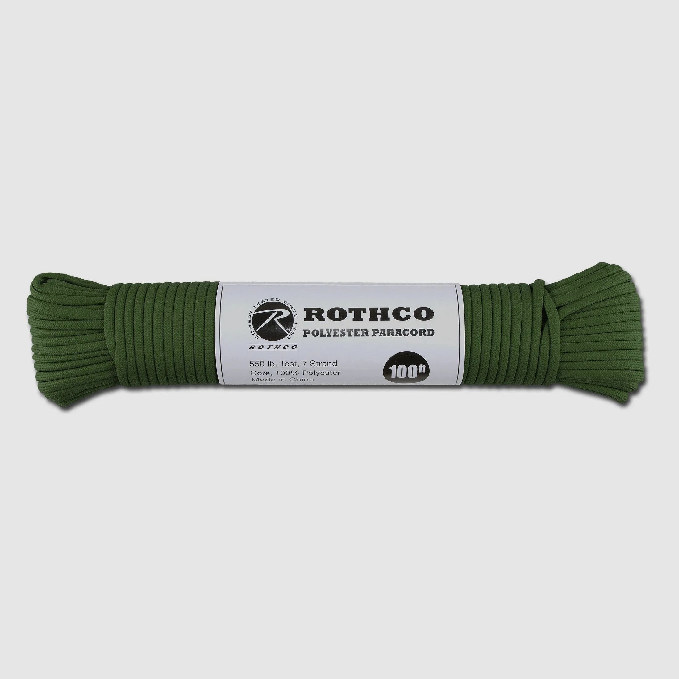 Rothco Rothco Fallschirmleine Polyester Type III 550 LB hunter grün