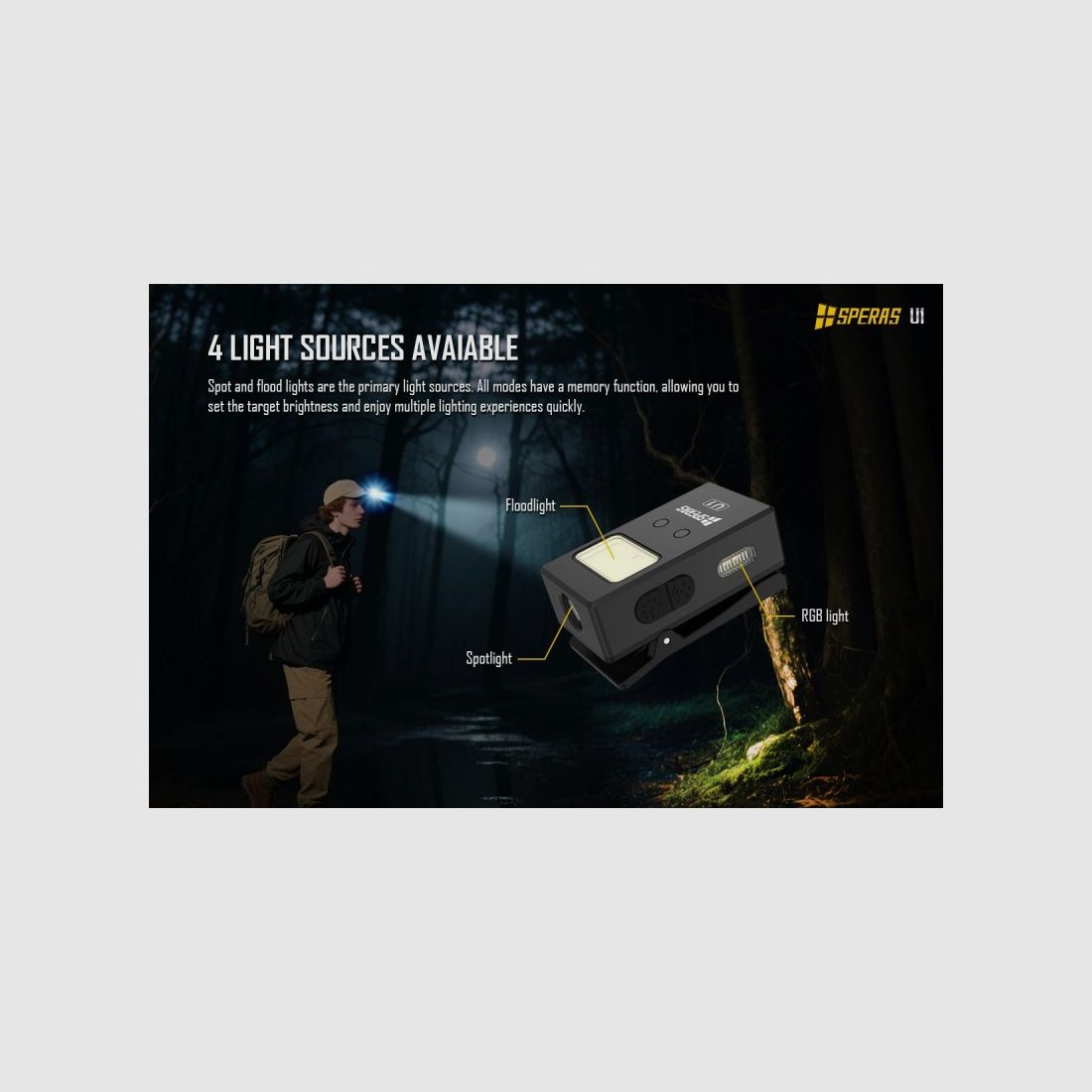 MULTI-PURPOSE CLIP FLASHLIGHT 500 LMNS, image 7 of 11