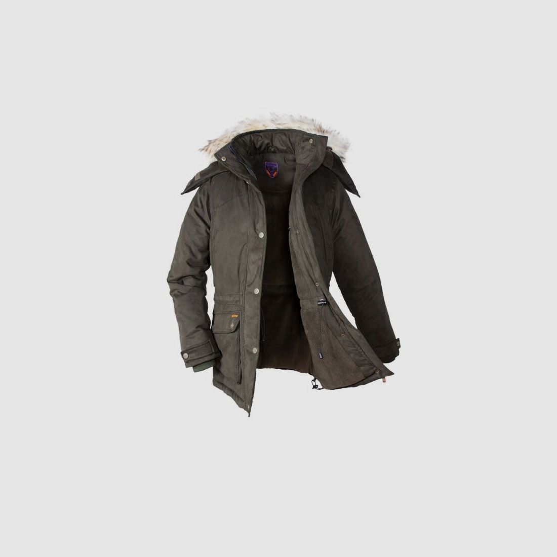 Hubertus Damen Jagdjacke Iceland oliv/braun