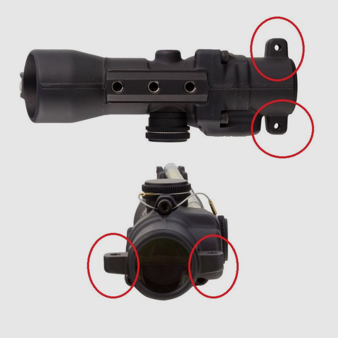 Montaggio Trijicon RMR ACOG 3,5x/5,5x/4x