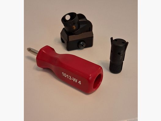 Original Heckler & Koch Trommelvisiere mit Visierversteller 1013-W4