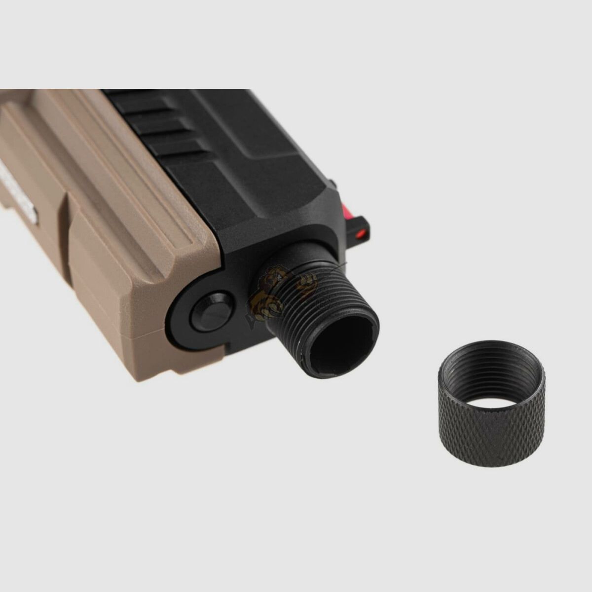 KJ Works KP-13 TBC Scivolo in Metallo GBB Deserto -F-