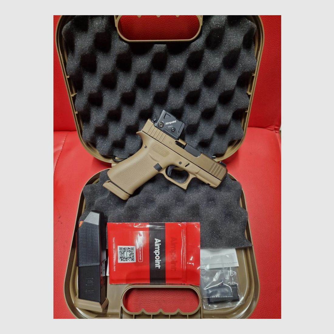 GLOCK 43X KOMBO MIT COA COYOTE 9x19mm, Bild 4 von 4