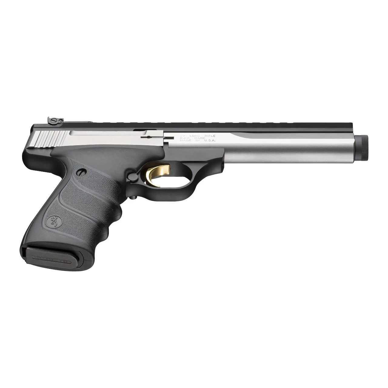 LIMITIERTE SERIE 100 STÜCK !! BROWNING BUCK MARK CONTOUR EDELSTAHL 5,9″ SCHALLDÄMPFERBEREIT 22LR, Bild 4 von 4