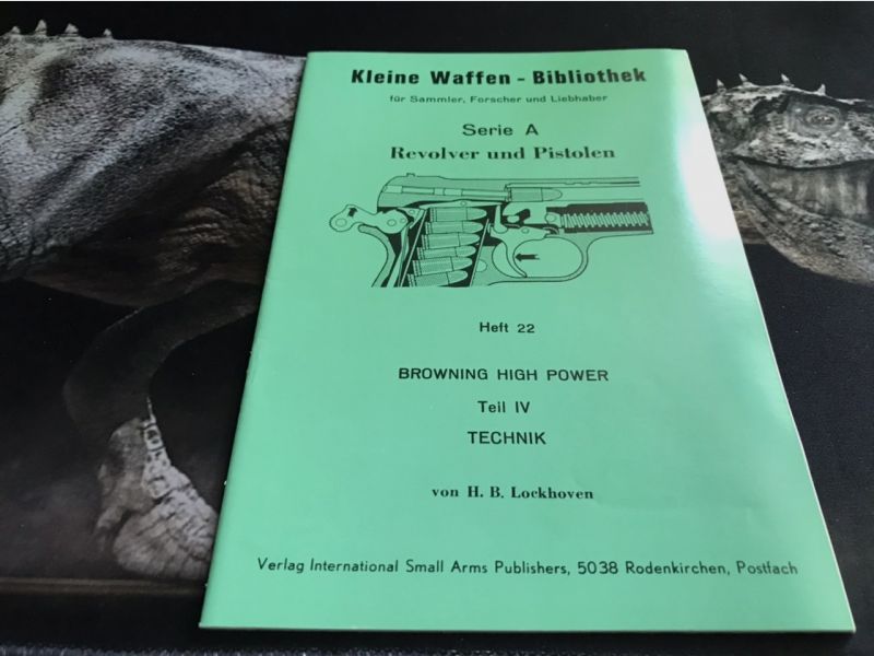 Kleine Waffen-Bibliothek, Heft 22, Browning High Power, Teil IV, von 1968