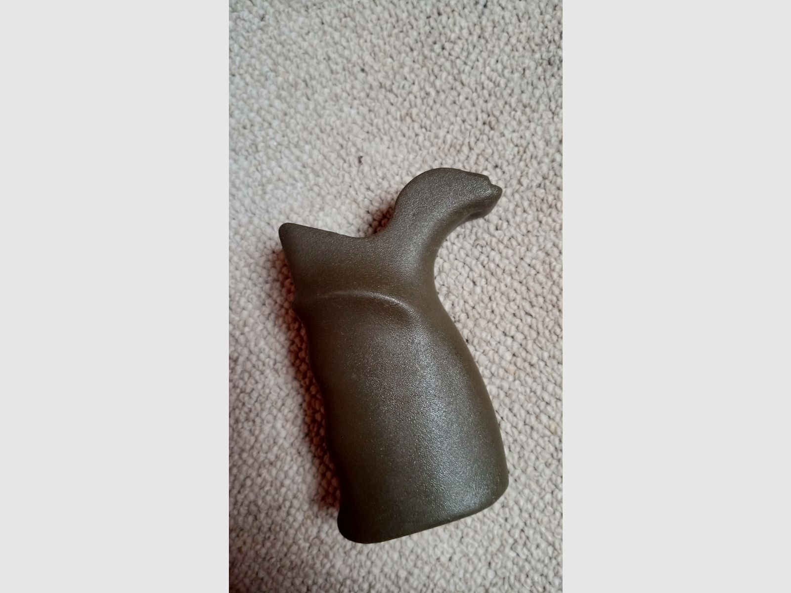 Seltener Original Trapezhandschutz für Zweibein und Griff Oliv-Grün ganzes Set für H&K G3A4 / G3 OD-green Wide Handguard + Grip
