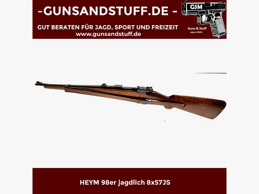 HEYM 98 hunting rifle 8x57JS