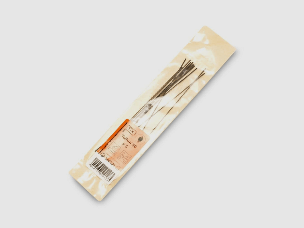 Laubsägeblätter mittel (12 Stck.)