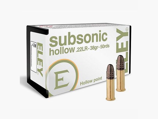 ELEY Bala SUBSONIC HOLLOW