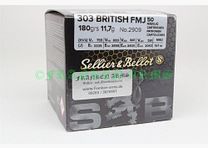 Sellier&Bellot .303 British FMJ 180gr. 11,7g 50 Stück Staffelpreise
