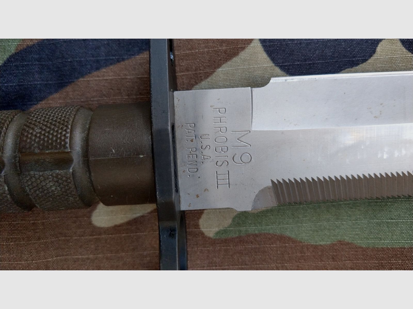 ORIGINAL M9 Phrobis III Bajonett US Army Bayonet