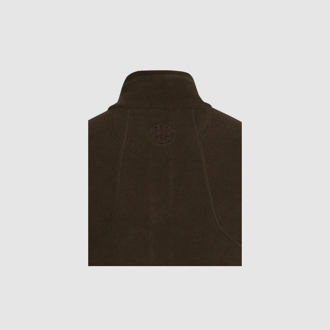 Beretta Fleecejacke braun Modell HP LOGO mit durchgehendem Reißverschluss Art. P3731 T2534 08AA BERETTA, Bild 5 von 6