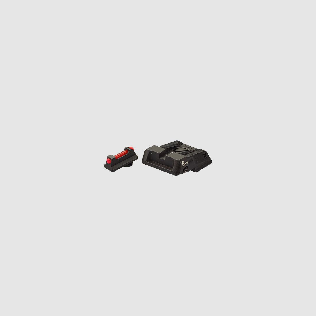 LPA SPS13WA6F Conjunto de miras micrométricas para Walther PPQ Q5 Match – Fibra óptica