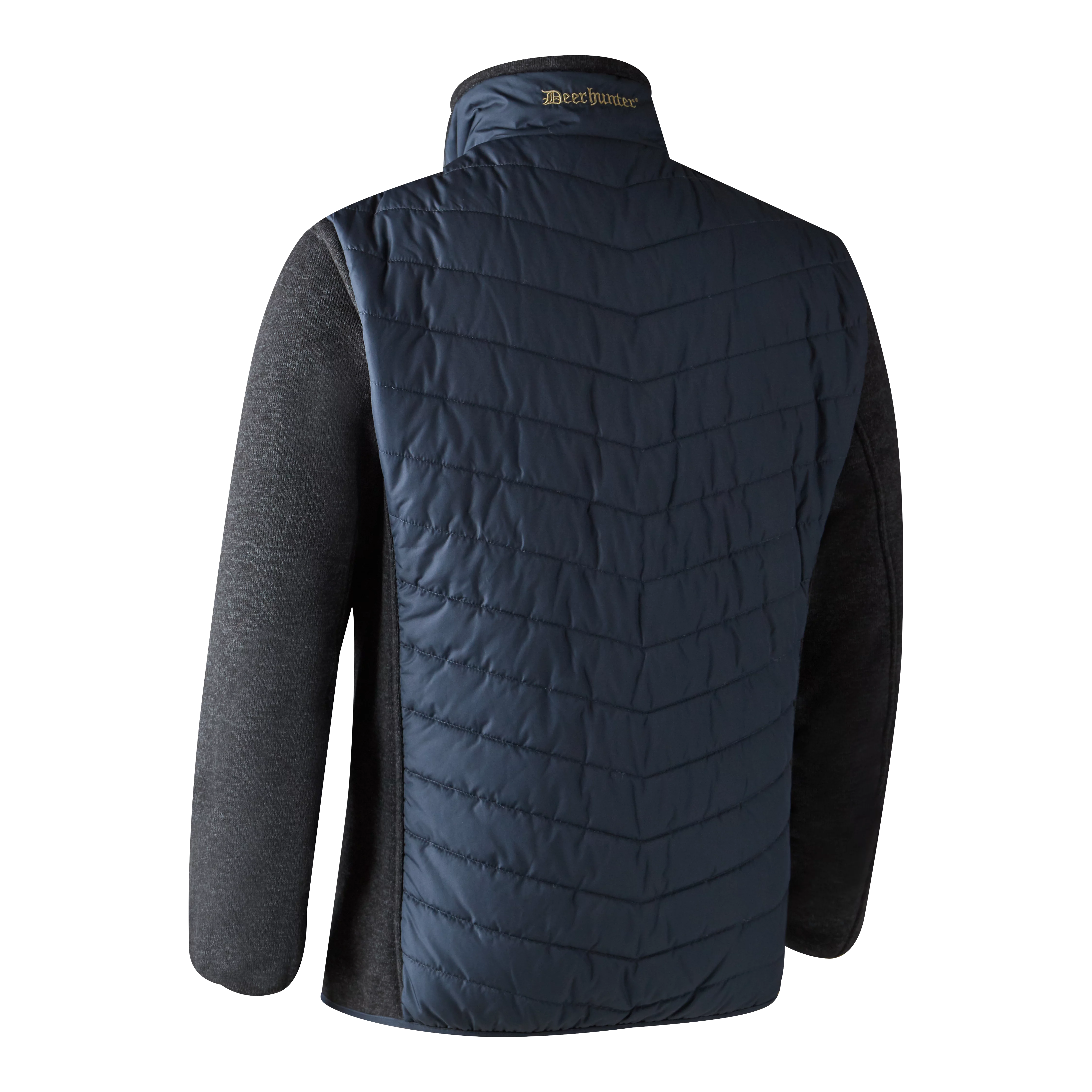 Moor veste matelassée avec maille - Dark Blue, image 5 sur 5