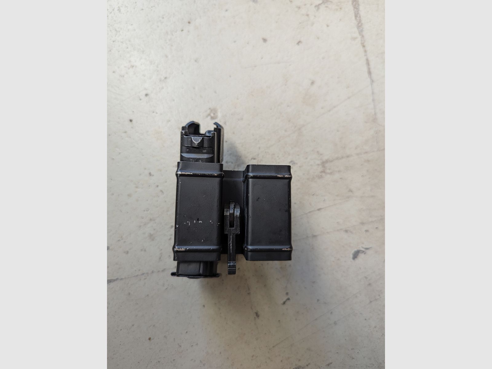 Airsoft Softair Metallo Caricatore Accoppiatore Supporto Connettore per AK47 WBP Minijack 7.62 x 39