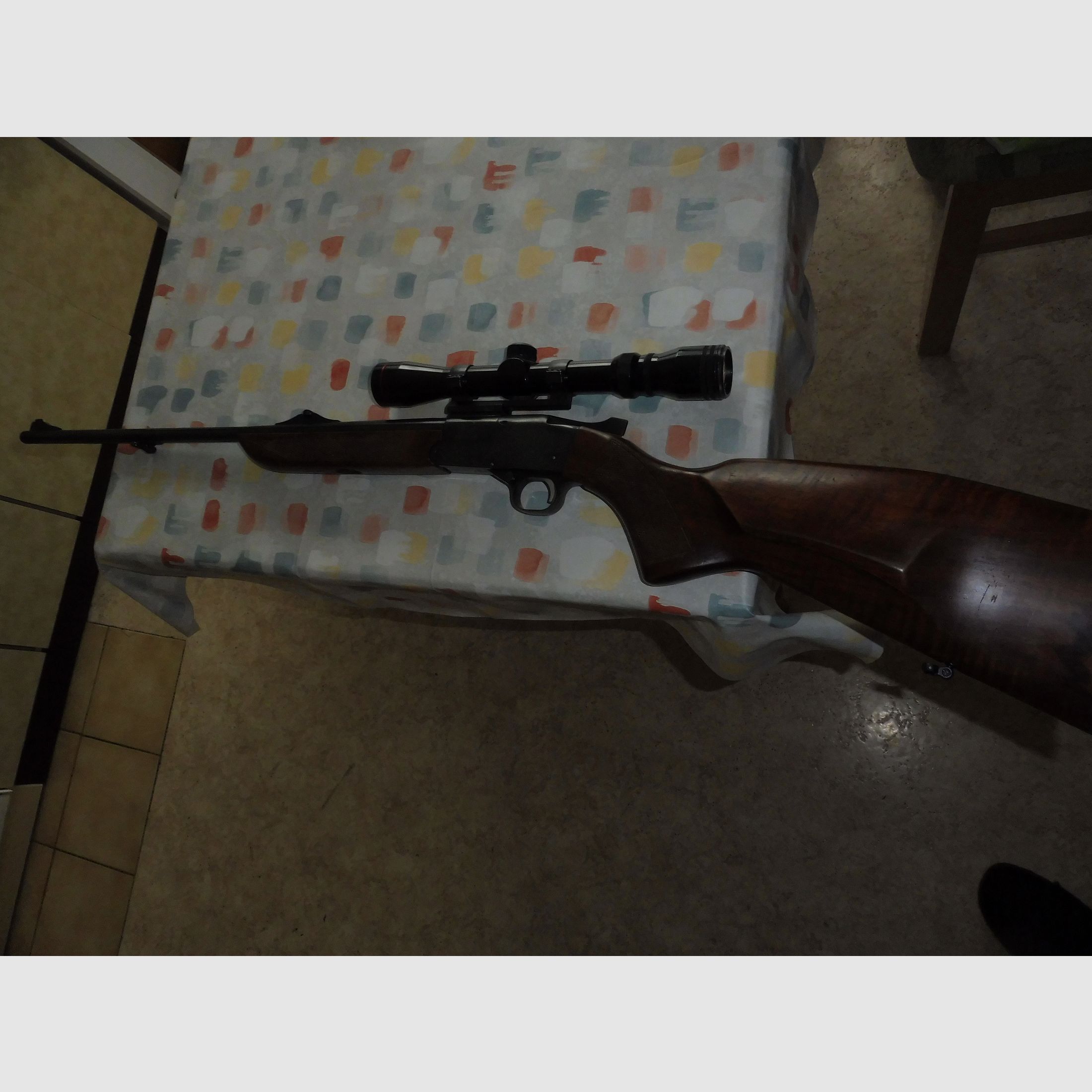 Break-action rifle ZBK Brünner Luxus Kal.222 Rem