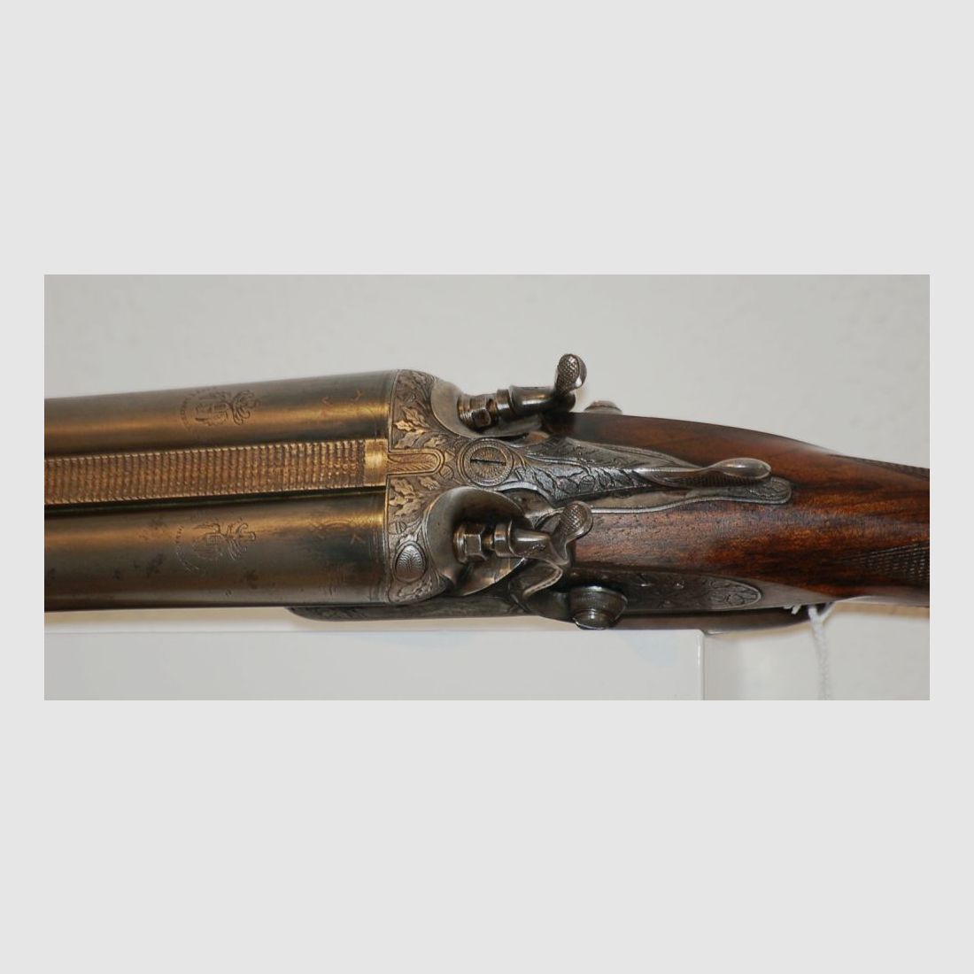 Belgian double-barreled shotgun