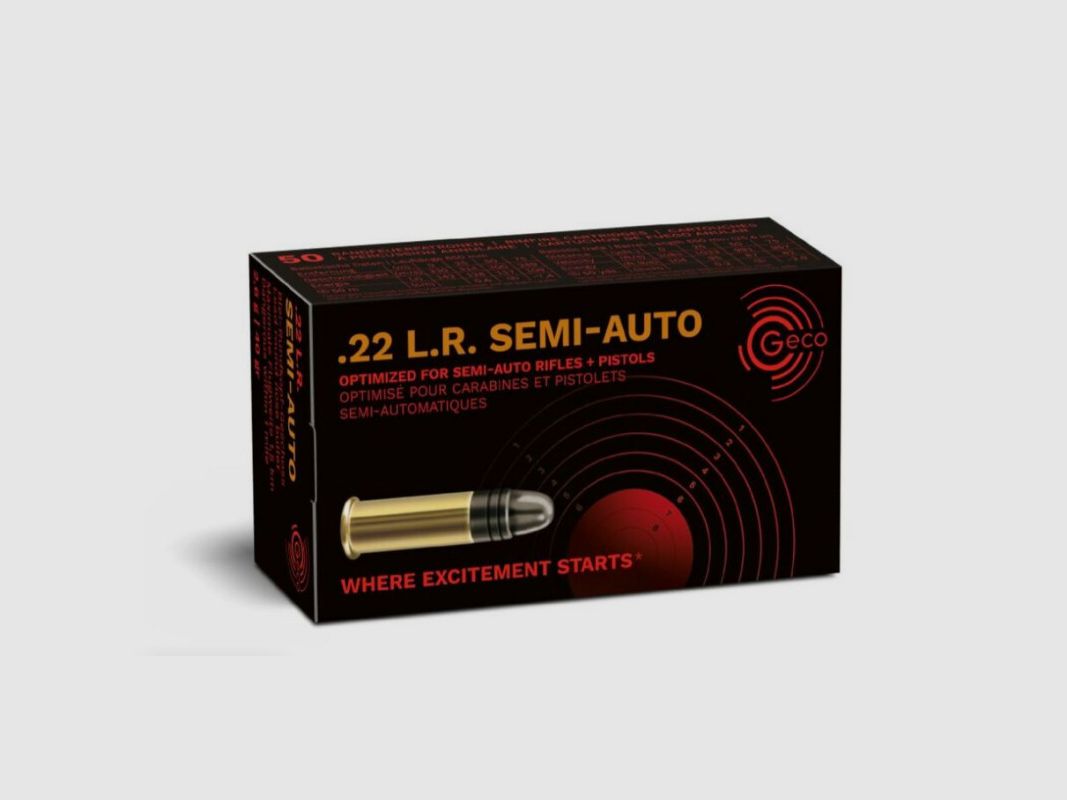 GECO .22 SEMI-AUTO 2,6g/40gr