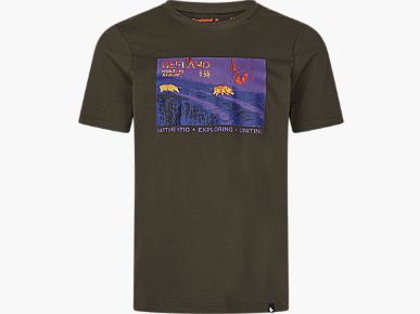 Camiseta térmica Seeland para hombre verde pino XL