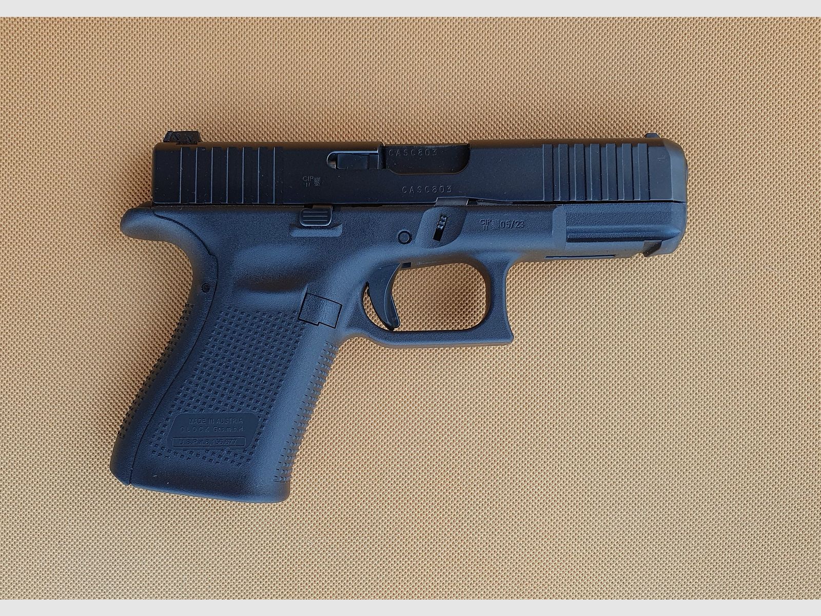 Glock 19 Gen 5 (9 mm) FS verstellbare Visierung