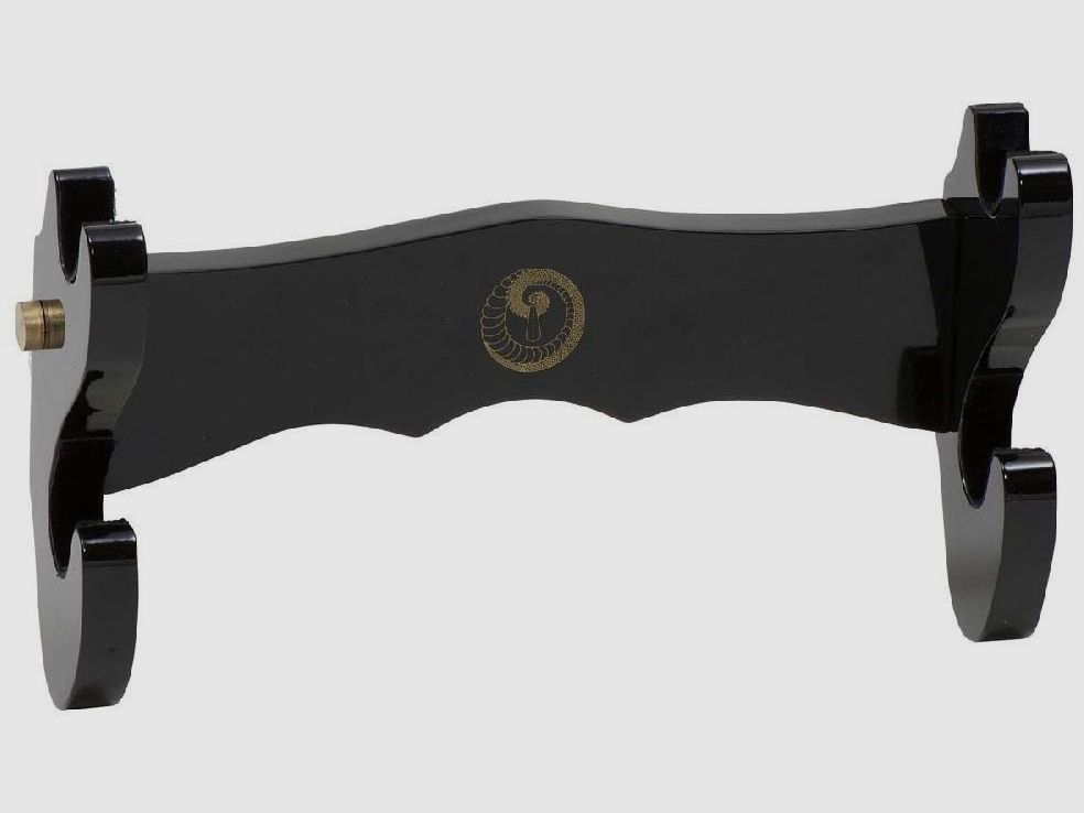 Wandhalter f. 2 Samurai Schwerter Schwertstnder Schwerthalter