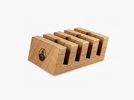 HORL grinding discs station (STASCHE-P), solid oak