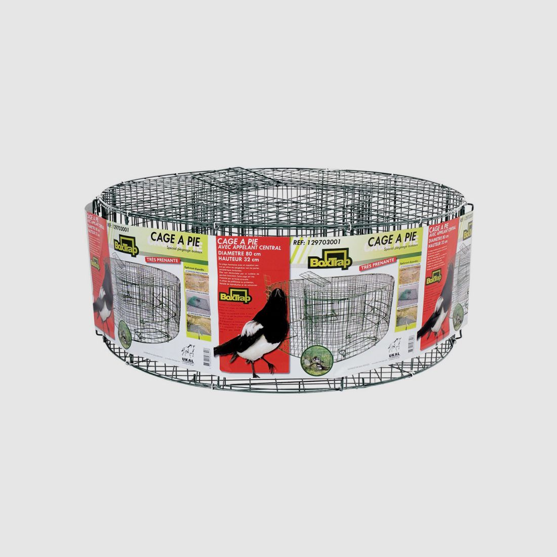 ROUND BIRD CAGE WITH 5 COMPARTMENTS KLAKTRAP, image 2 of 3