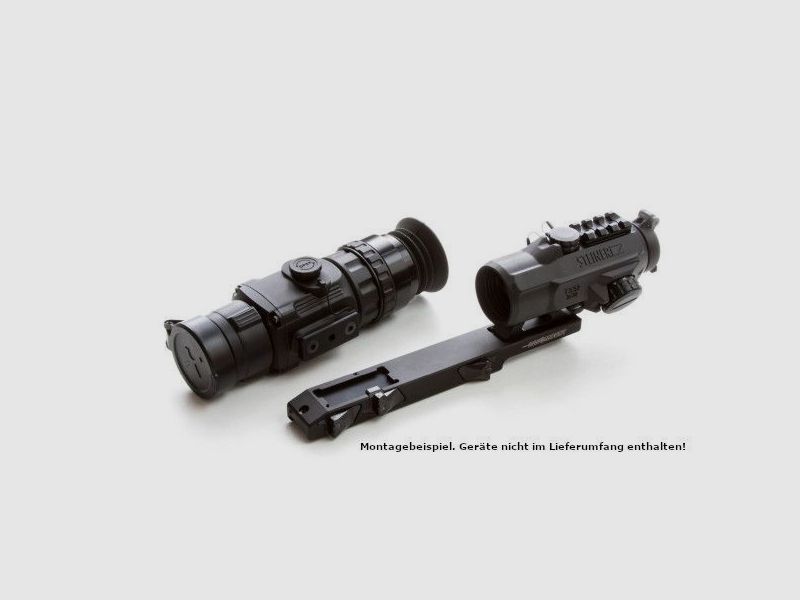 Innomount QD Multifunktionsmontage fr Steiner T332 / 432 mit InfiRay / Liemke Wrmebildvorsatzgert Systeme: Blaser