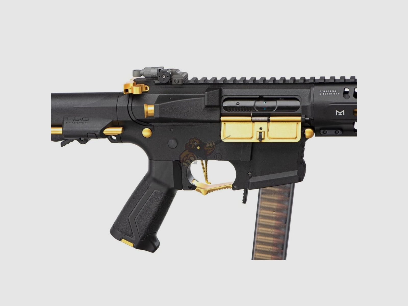 G&G ARP 9 Stealth - Or avec ETU Airsoft Libre à partir de 18 - S-AEG -F-, image 2 sur 8