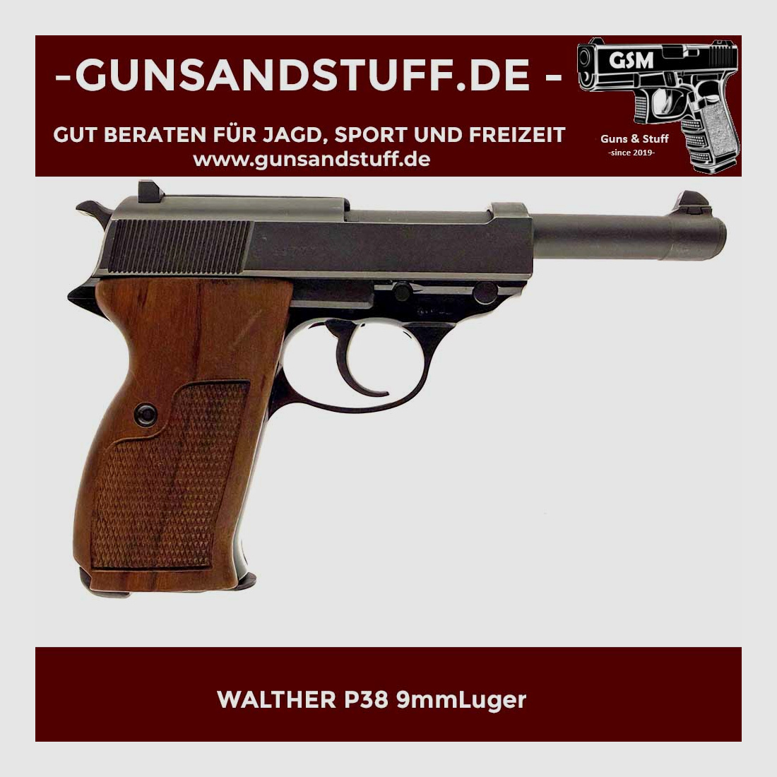 WALTHER P38 9mmLuger