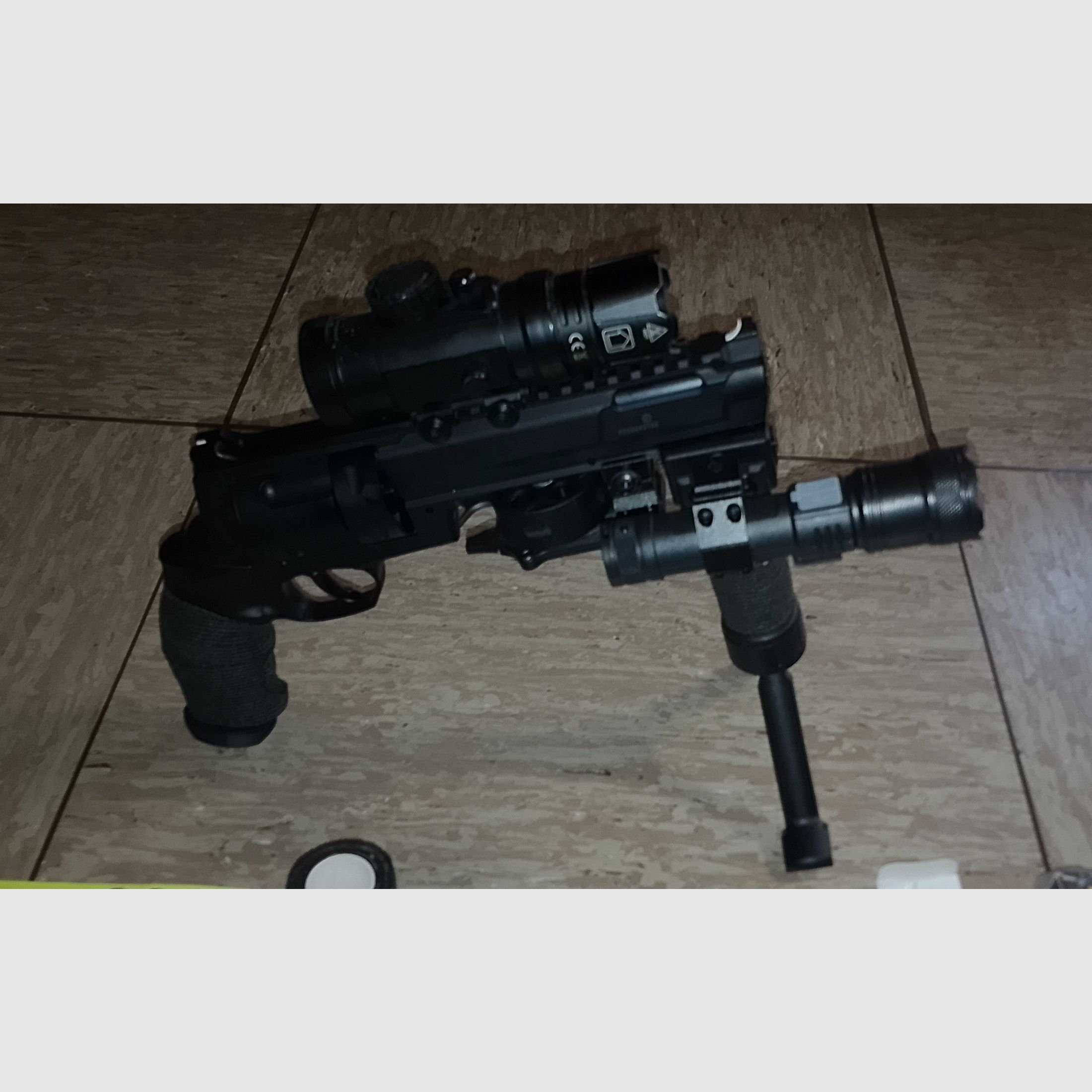 T4E HDR .68 frontgrip Taschenlampe Visier tactical Knife Rubberballs c02 Kapseln usw neuwertig hdr68 Markierer RAM F