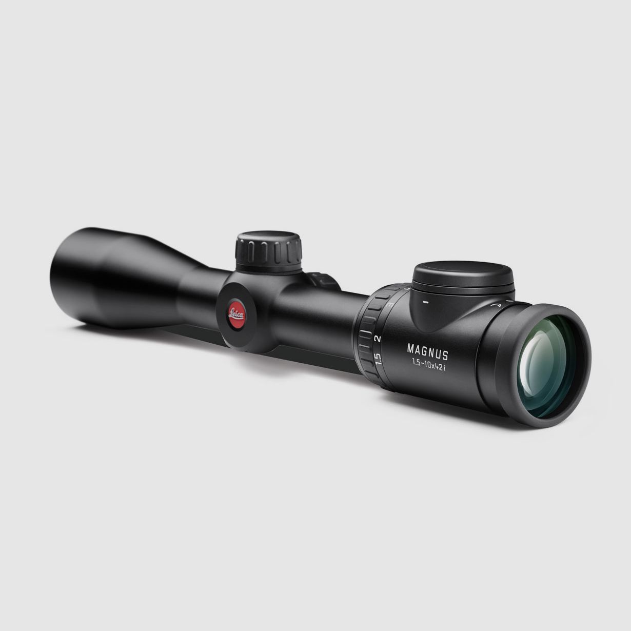 Leica Magnus 1.5-10x42 i, with rail