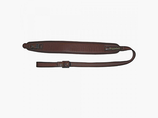 COURROIE DE FUSIL NIGGELOH AVEC FERMETURE RAPIDE - MARRON