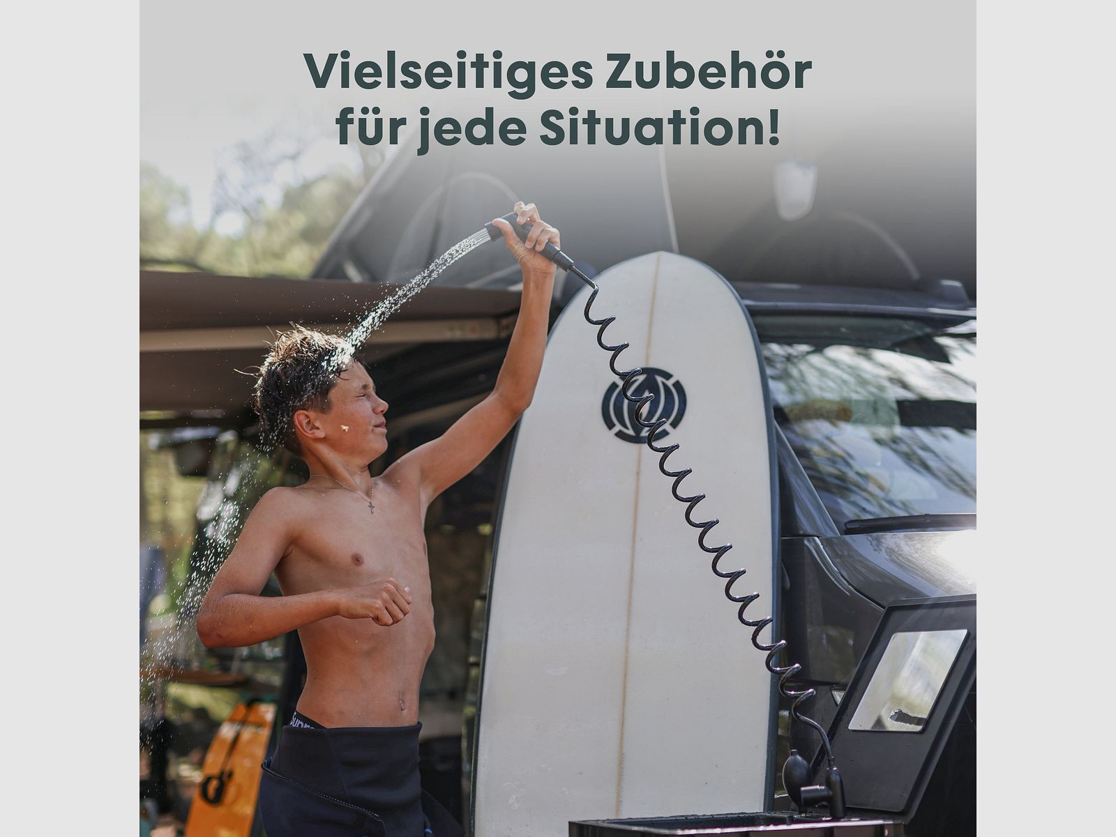 Camping wasbak en waterfiltersysteem I BOXIO WASH MAX +